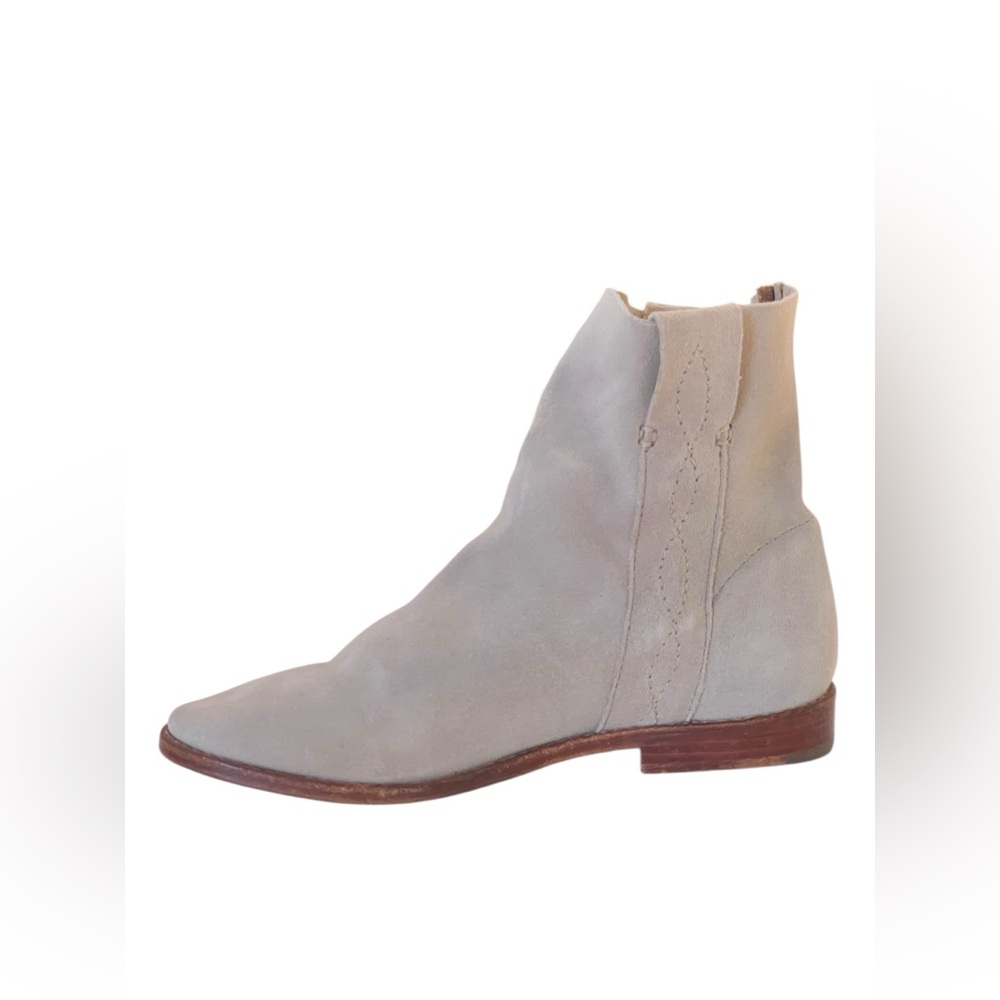 Joie sand sued ankle boots